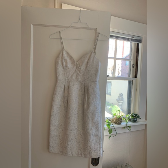 BCBG jacquard mini cocktail dress - Picture 1 of 9